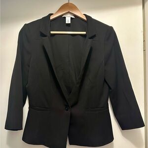 White House Black Market Black Blazer
